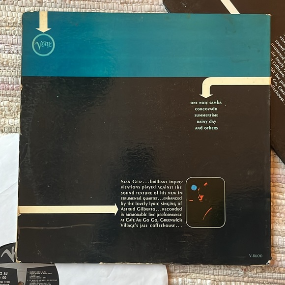 The New Stan Getz Quartet - “Getz Au Go Go” Vinyl LP feat. Astrud Gilberto - Picture 2 of 5